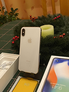 iPhone X 64GB Heas Seisukorras, Uus Aku (2 foto / 7)