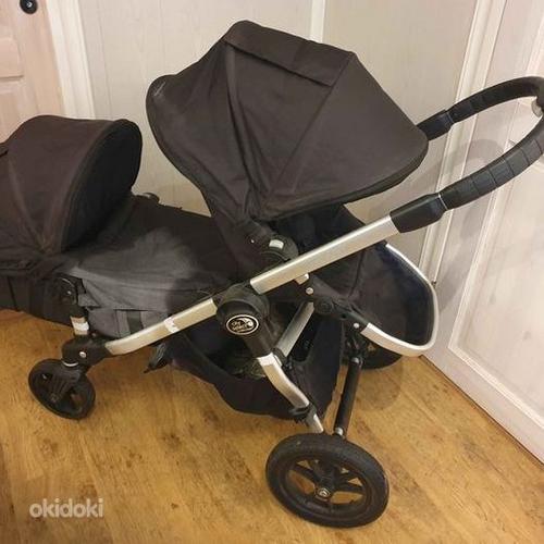 Прогулочная коляска-тандем / прогулочная коляска для двух детей Baby Jogger City Select double (фото #2)