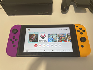 ALL GAMES FOR FREE! Nintendo Switch + MicroSD 64GB (2 foto / 4)