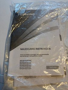 Hisense pesumasin 7 kg inverter, aur (4 foto / 5)