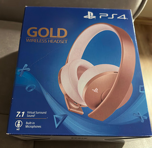 Sony gold wireless headset 7.1 for ps4 (1 foto / 3)