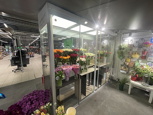 Külmkapp / vetriin lillepoodi (2 foto / 4)
