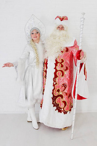 Jõuluvana ja Snow Maiden Tallinnas (4 foto / 4)