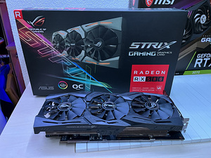 Asus RX 580 ROG 8GB (1 foto / 2)