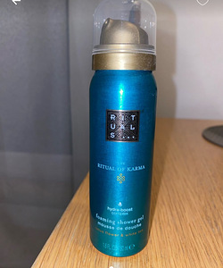 Новый гель для душа Ritual of karma foaming 50 ml (1 фото из 1)