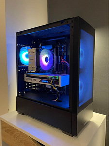 Настольный компьютер RTX 3070 + Ryzen 5 5600X 4,6 ГГц Гарант (1 фото из 5)