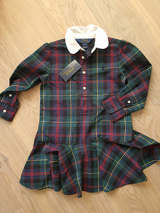 Uus Ralph Lauren kleit 98/104, 4-aastasele (1 foto / 2)