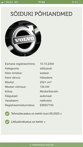 Volvo S80 2.5T AWD (9 foto / 9)