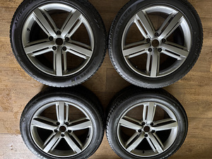 Диски с резиной R20 VW Touareg Original BBS 5X130, 2010