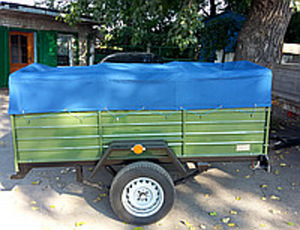 Новый прицеп к легковому авто с завода (1 фото из 3)