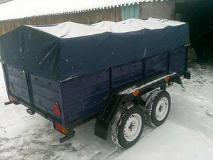 Прицеп двухосный новый под категорию В (2 фото из 3)