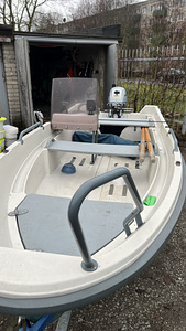 Kaater / MootorpaatTerhi 400 + Honda 10hp + treiler (4 foto / 9)