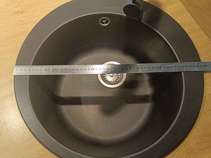 Must sädelev ümar valamu ja segisti! (4 foto / 4)
