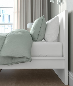 MALM voodiraam 160x200 + 4 pesukasti + Sleepwell madrats (1 foto / 8)