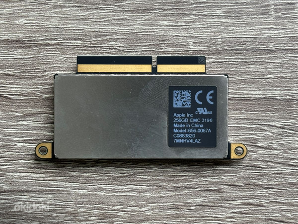 Apple SSD 256 ГБ - Macbook Pro (фото #1)