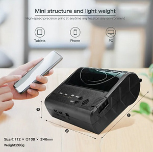 POS Thermal Receipt Printer - Wireless Bluetooth (3 foto / 5)