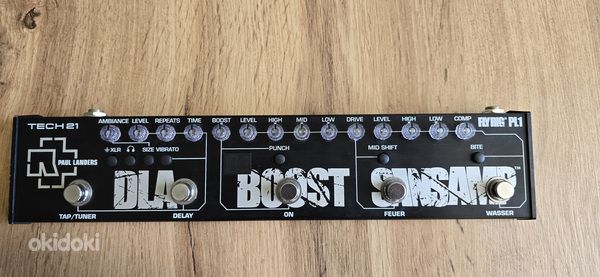 Tech21 Sansamp Paul Landers Fly Rig (Rammstein)