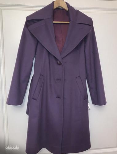 Фиолетовое кашемировое пальто (фото #2)