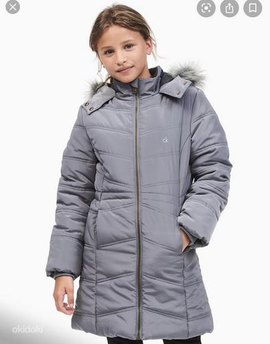 Детская утеплённое пальто/курточка Calvin Klein, размер 7лет (фото #1)