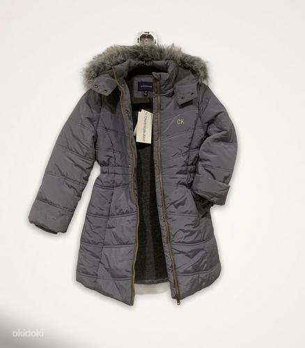 Детская утеплённое пальто/курточка Calvin Klein, размер 7лет (фото #2)
