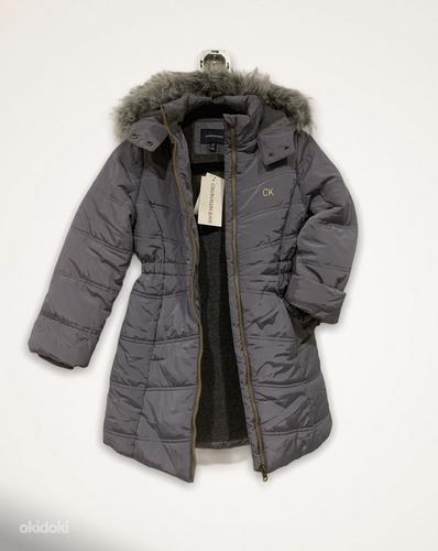 Детская утеплённое пальто/курточка Calvin Klein, размер 7лет (фото #6)