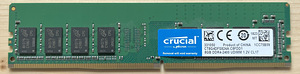 Crucial 8GB DDR4 2400 MHz (1 foto / 1)