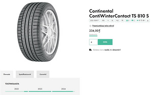 Jaguar/Volvo/Ford 17" veljed korralike talverehvidega (3 foto / 6)