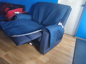 2 kohaline Diivan / Recliner diivan + kate (2 foto / 2)