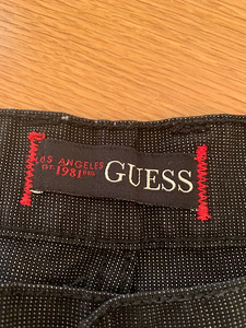 Guess mustad riidest püksid (slim) suurus 32/32 (2 foto / 4)