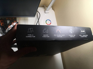 Mistel Barocco MD770 Mech Split Ergo Cherry MX Silent Red (9 foto / 10)