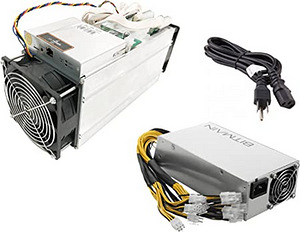 Bitmain Antminer S9 ASIC Crypto Miner 13.5th/s + PSU (1 foto / 1)