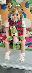 Kollektsioneeritav nukk Monika Peter Leichtilt 80 cm (4 foto / 8)