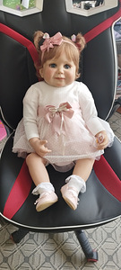 Kogutav reborn nukk Monika Peter Leicht 80 cm (10 foto / 10)
