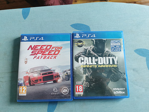 Need for speed Payback Call of Duty infinite warfare Ps4 (1 foto / 1)