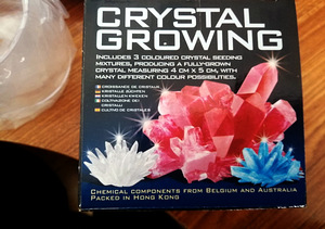 Kristallide kasvatamise komplekt 4M Crystal Growing (10+) (1 foto / 2)