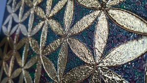 Uus hind! Käsitöö mandala maal "Elu lill" 30 cm × 30 cm (3 foto / 10)