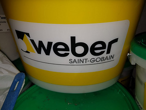Weber.pas 481, valge AquaBalance 1,5mm K silikoonkrohv 25kg (1 foto / 2)