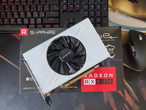 SAPPHIRE PULSE Radeon RX 570 ITX 8GB GDDR5 "White edition" (1 foto / 9)