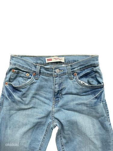 Узкие светлые джинсы скинни Levis 511 размер W27 L29 (фото #3)