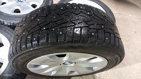 BMW 16 "диски из листового металла + шины + пылезащитные щитки (фото #2)