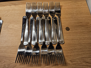 Söögiriistade komplekt, roostevaba teras, IKEA Dragon (7 foto / 8)