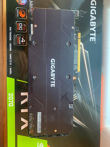 RTX 2070 gigabyte windforce 3x (3 фото из 7)