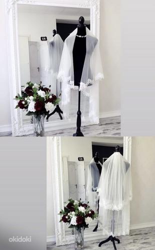 Свадебное платье и фата (фото #3)