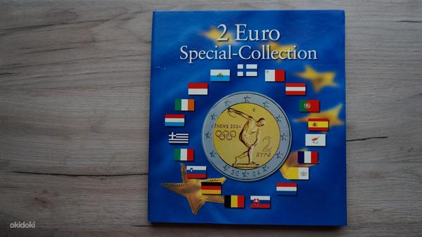 Album 2-eurostele müntidele (koos meenemüntidega) (foto #2)