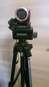 Видеокамера sony handycam hdr-cx250 со штативом