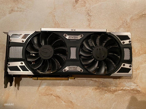 EVGA GTX 1080 8GB videokaart / graafikakaart (2 foto / 3)