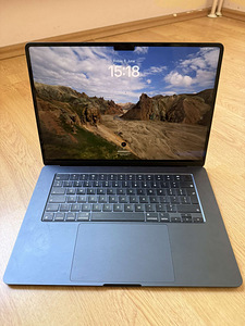 MacBook Air M3 2024 15" 512GB laptop, sülearvuti (1 foto / 5)