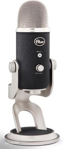BLUE YETI микрофон (+ амортизатор и микрофонный штатив) (фото #1)