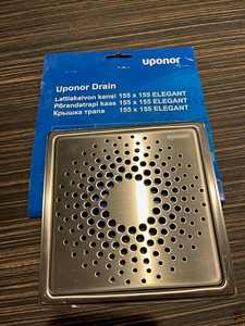 TRAPIKAAS UPONOR 155X155MM ELEGANT ROOSTEVABA TERAS, UUS (1 foto / 4)