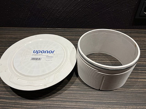 TRAPIKAAS UPONOR 155X155MM ELEGANT ROOSTEVABA TERAS, UUS (4 foto / 4)
